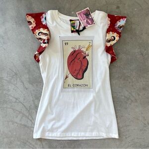 El corazon handcrafted tshirt